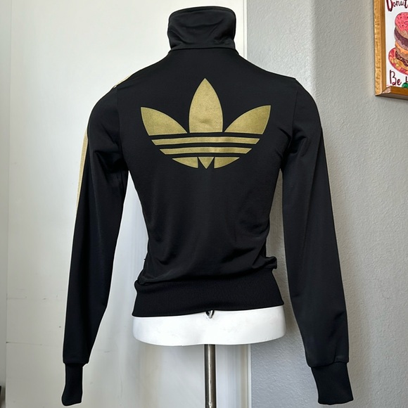 Adidas Firebird Black Gold Track Jacket - Picture 3 of 7